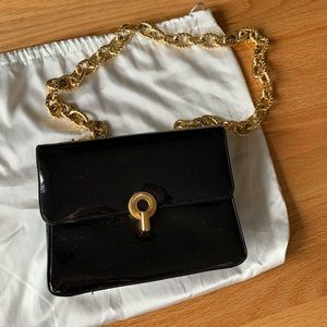 Vintage Saks Fifth Avenue Patent Leather Purse